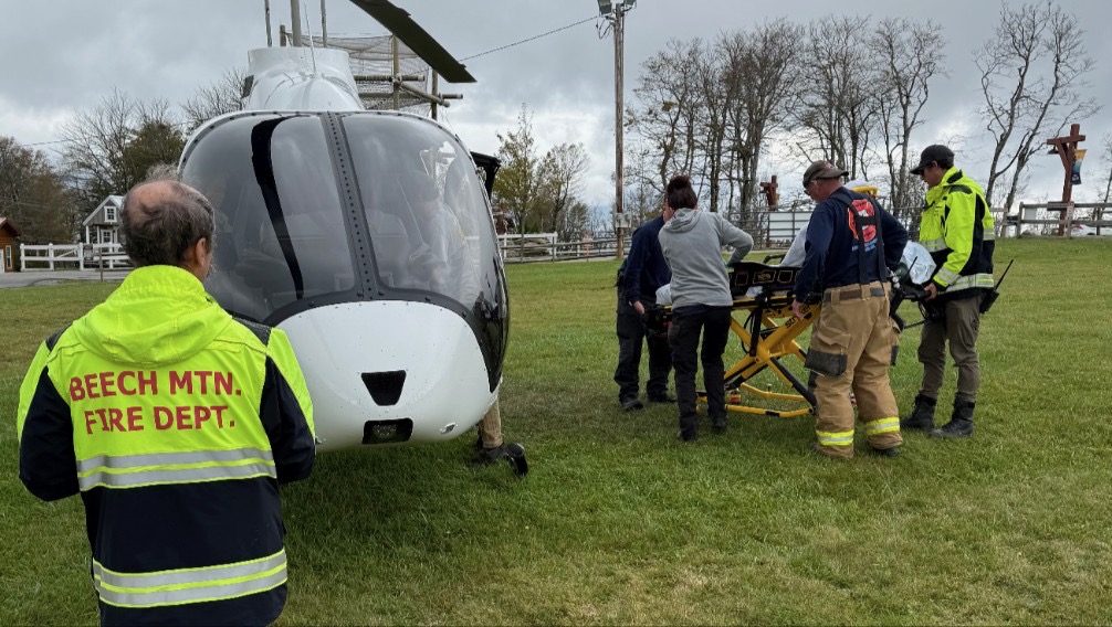 Chopper rescue from WCEN