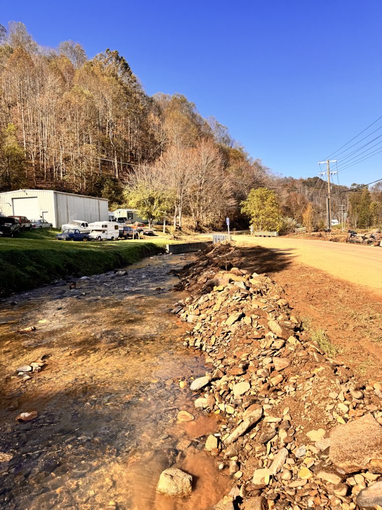 Damage from Hurricane Helene