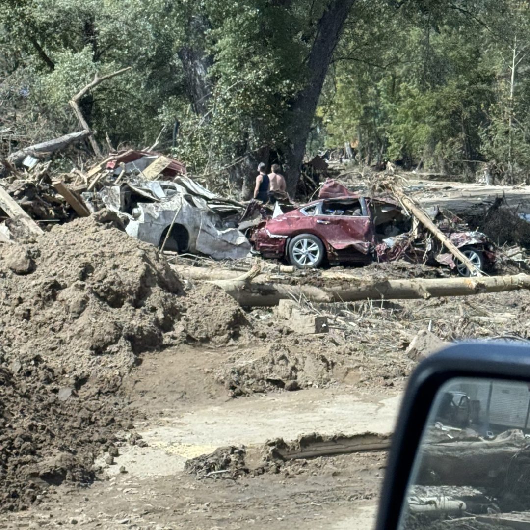 Damage from Hurricane Helene