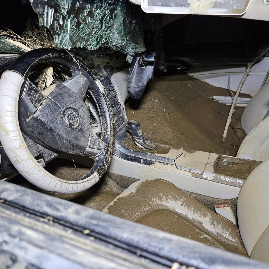 Images from Volunteer Christopher of the hurricane damage.