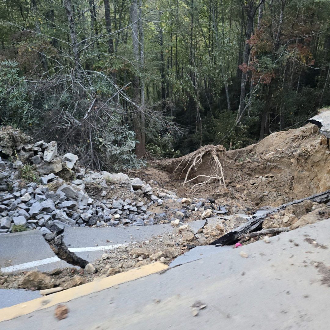 Images from Volunteer Nickoles of the hurricane damage.