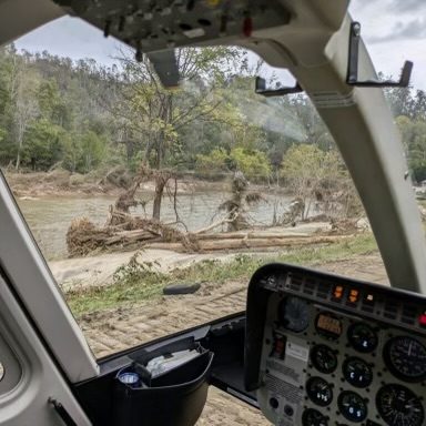 Damage from Hurricane Helene